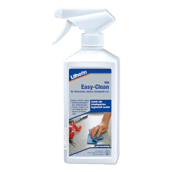Lithofin MN Easy-Clean sprayfles. Steenreiniger voor eenvoudig onderhoud en verzorging van oppervlakken.