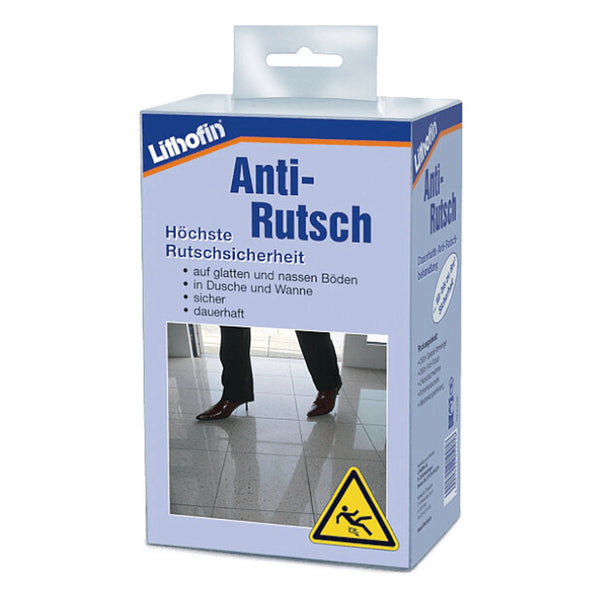 Lithofin Anti-Slip Set: Antislip behandeling voor stenen vloeren. Beschermt tegen vallen en uitglijden.