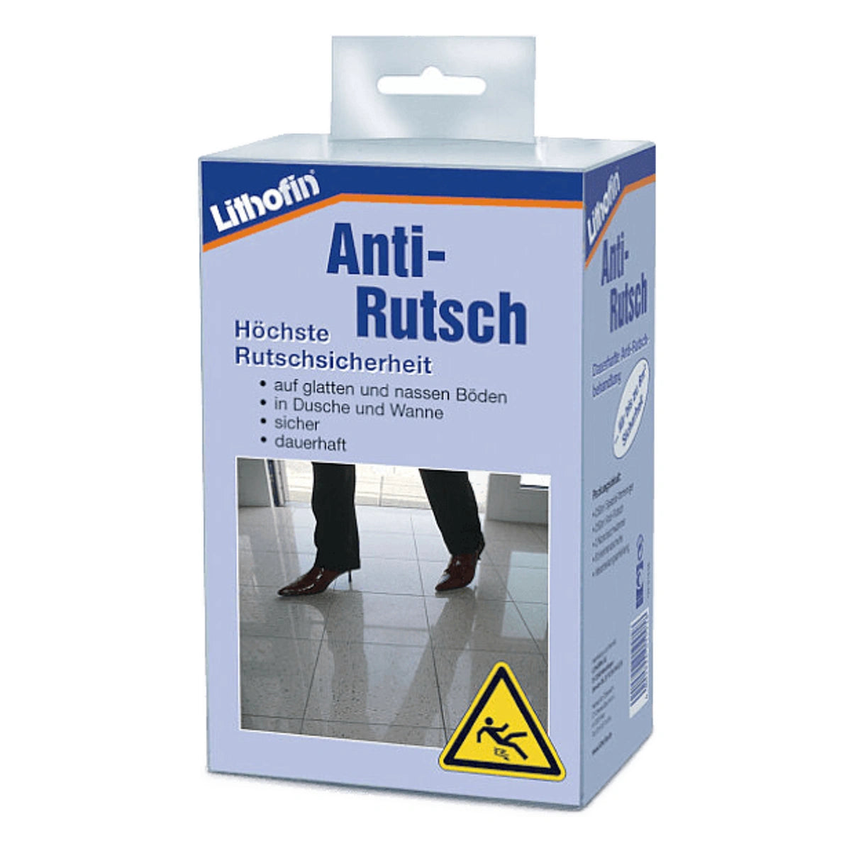 Lithofin Anti-Slip Set: Antislip behandeling voor stenen vloeren. Beschermt tegen vallen en uitglijden.