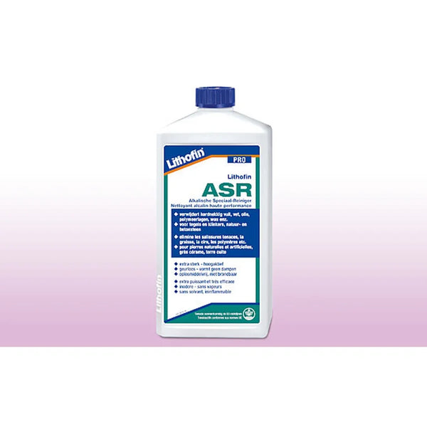 Blik Lithofin PRO ASR Viskös, een steenzorgproduct.